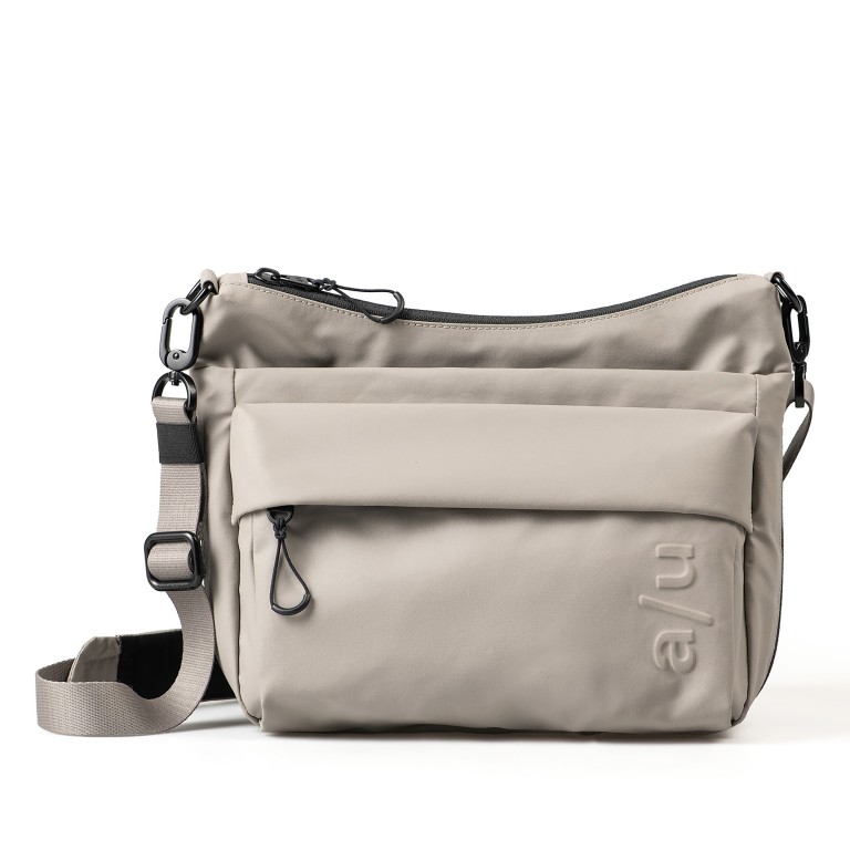 Umhängetasche Japan Re-Lite Nanuki erweiterbar Driftwood, Farbe: beige, Marke: Aunts & Uncles, EAN: 4255717212581, Abmessungen in cm: 28x21x9.5, Bild 1 von 7