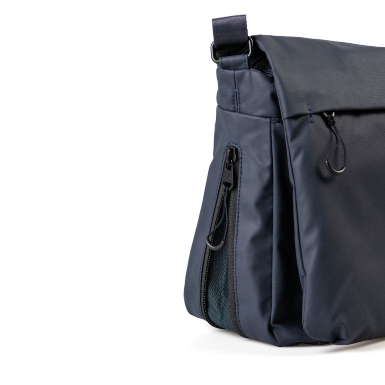 Umhängetasche Japan Re-Lite Aoki erweiterbar Outer Space, Farbe: blau/petrol, Marke: Aunts & Uncles, EAN: 4255717212857, Abmessungen in cm: 28x23x8, Bild 8 von 8