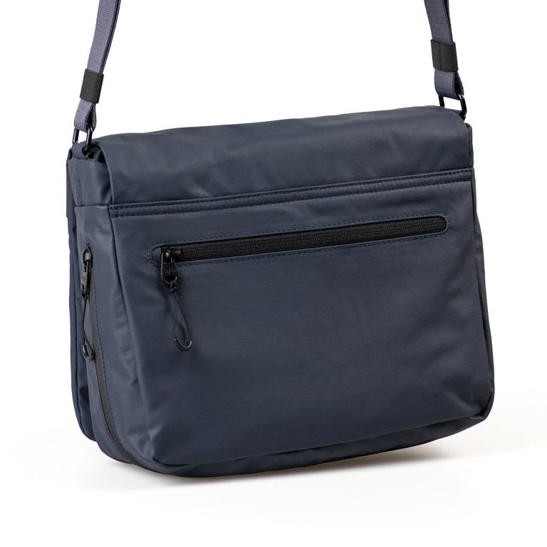 Umhängetasche Japan Re-Lite Aoki erweiterbar Outer Space, Farbe: blau/petrol, Marke: Aunts & Uncles, EAN: 4255717212857, Abmessungen in cm: 28x23x8, Bild 3 von 8