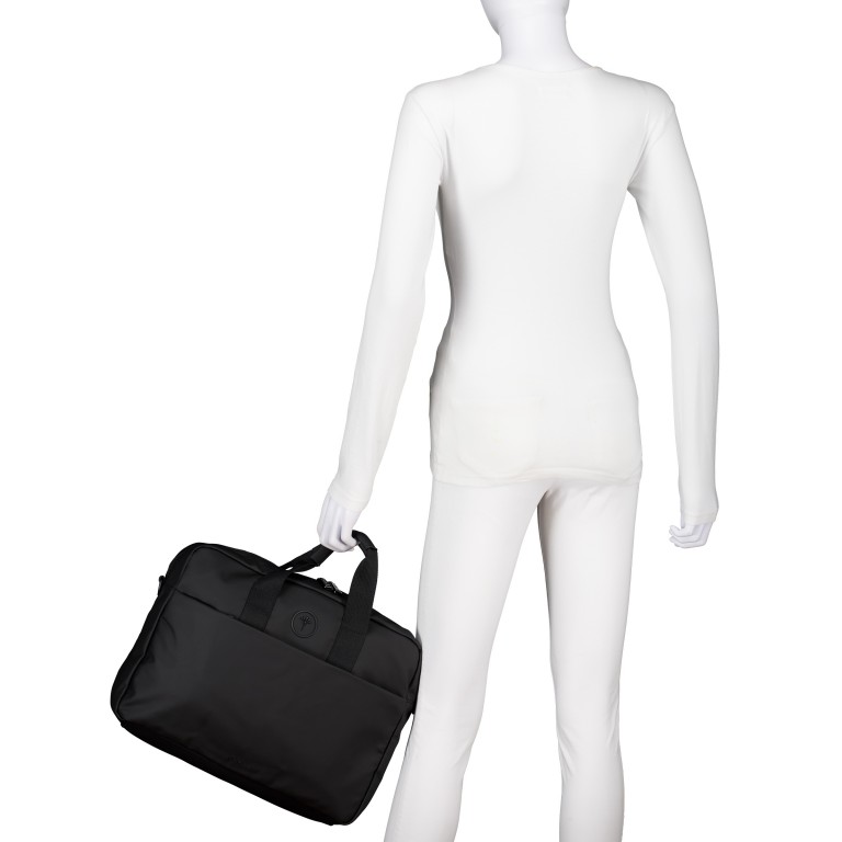 Aktentasche Dinamico Pandion MHZ Black, Farbe: schwarz, Marke: Joop!, EAN: 4048835277705, Abmessungen in cm: 38.7x28.5x10, Bild 4 von 7