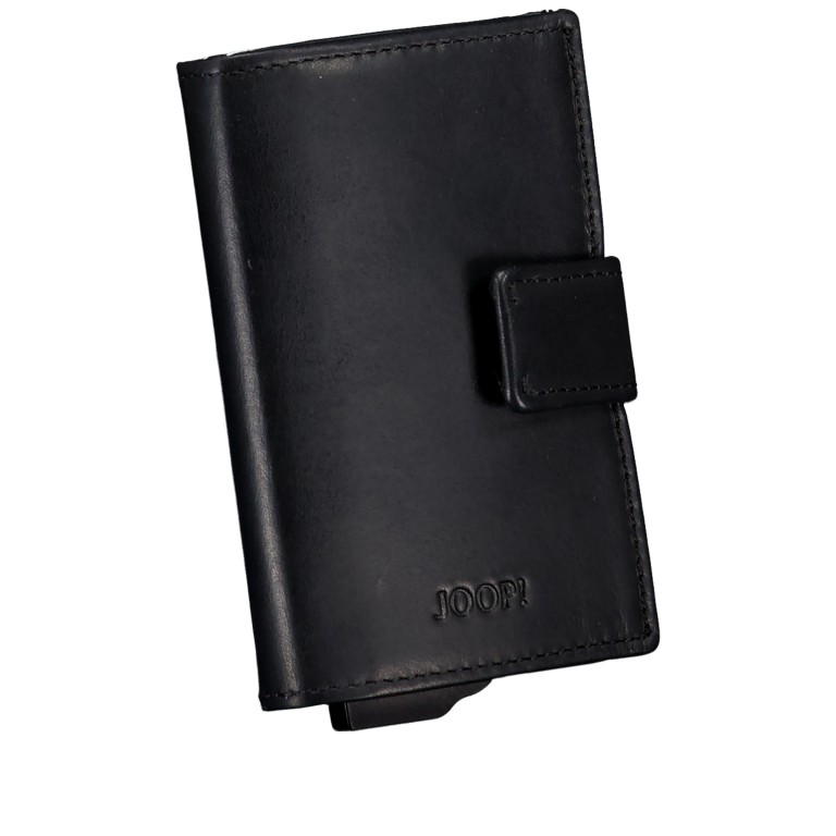 Geldbörse Cerratano E-Cage C-Four mit RFID-Schutz Black, Farbe: schwarz, Marke: Joop!, EAN: 4048835283638, Abmessungen in cm: 7x10.5x2.5, Bild 2 von 5
