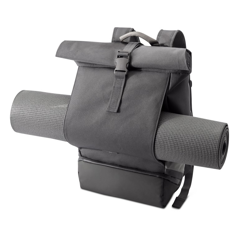 Rucksack Eco Series Allen Medium erweiterbar Dunkelgrau, Farbe: grau, Marke: Johnny Urban, EAN: 4260641582730, Abmessungen in cm: 28.5x40.5x13, Bild 2 von 8