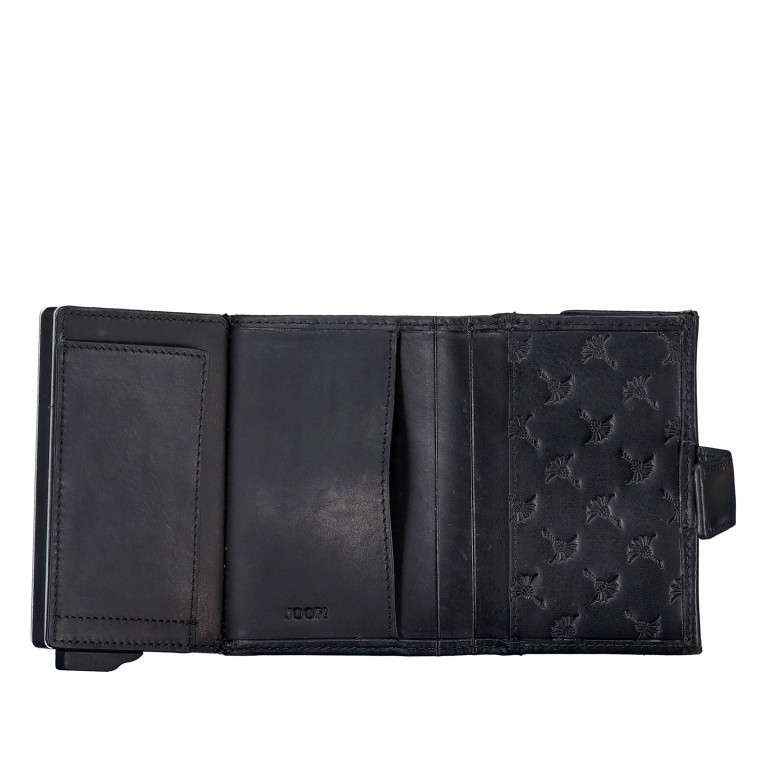 Geldbörse Cerratano E-Cage C-Three mit RFID-Schutz Black, Farbe: schwarz, Marke: Joop!, EAN: 4048835283614, Abmessungen in cm: 10.5x7.3x2.7, Bild 5 von 5