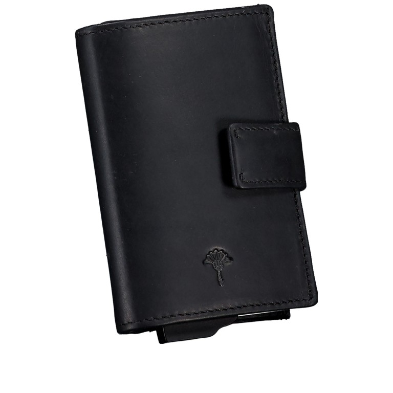 Geldbörse Cerratano E-Cage C-Three mit RFID-Schutz Black, Farbe: schwarz, Marke: Joop!, EAN: 4048835283614, Abmessungen in cm: 10.5x7.3x2.7, Bild 2 von 5