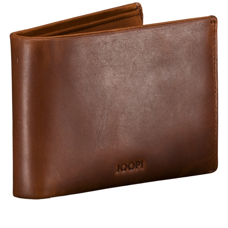 Geldbörse Cerratano Typhon MH9 Cognac, Farbe: cognac, Marke: Joop!, EAN: 4048835283508, Abmessungen in cm: 12.5x9.5x2.5, Bild 2 von 4