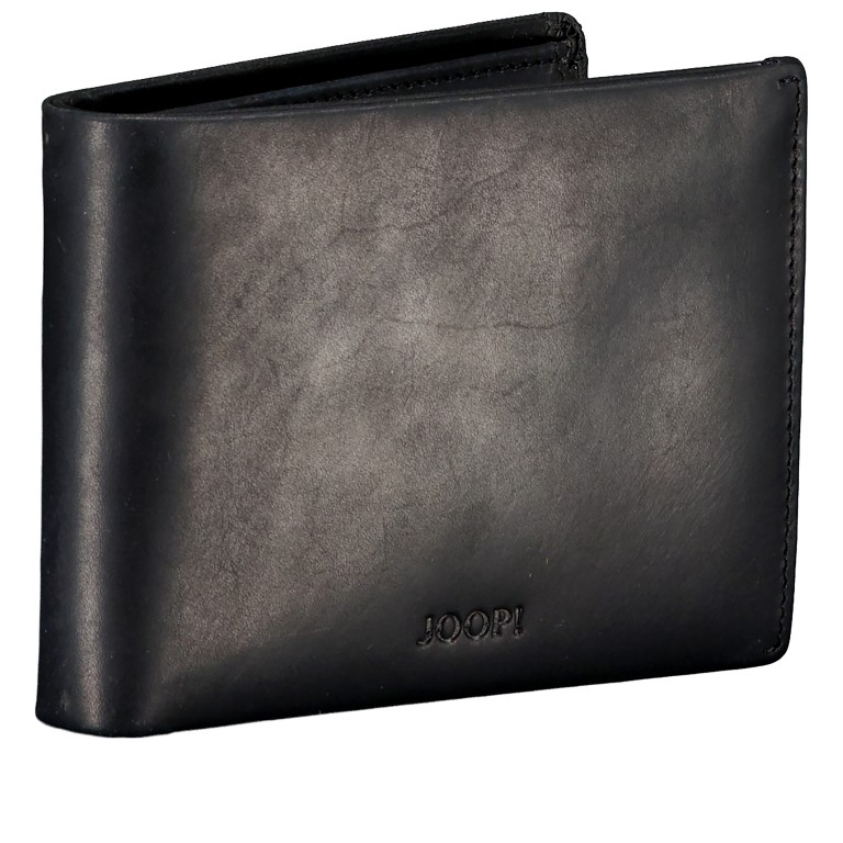 Geldbörse Cerratano Typhon MH9 Black, Farbe: schwarz, Marke: Joop!, EAN: 4048835283515, Abmessungen in cm: 12.5x9.5x2.5, Bild 2 von 4