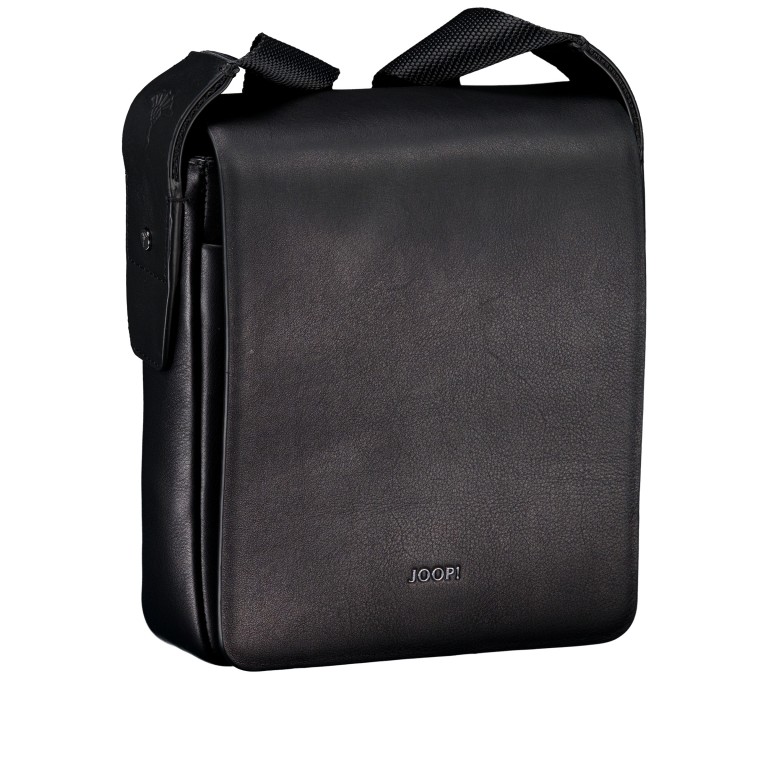 Umhängetasche Orvieto Paris XSVF Black, Farbe: schwarz, Marke: Joop!, EAN: 4048835274971, Abmessungen in cm: 18.5x24.5x5, Bild 2 von 6