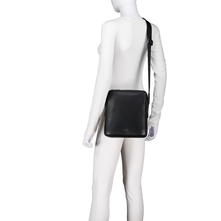 Umhängetasche Orvieto Remus XSVZ Black, Farbe: schwarz, Marke: Joop!, EAN: 4048835274933, Abmessungen in cm: 22.5x25.5x5, Bild 5 von 6