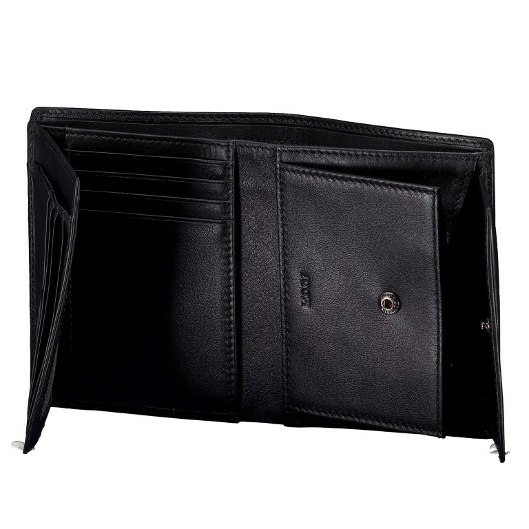 Geldbörse Orvieto Ladon MV8 Black, Farbe: schwarz, Marke: Joop!, EAN: 4048835275039, Abmessungen in cm: 9.5x12x2.5, Bild 4 von 5