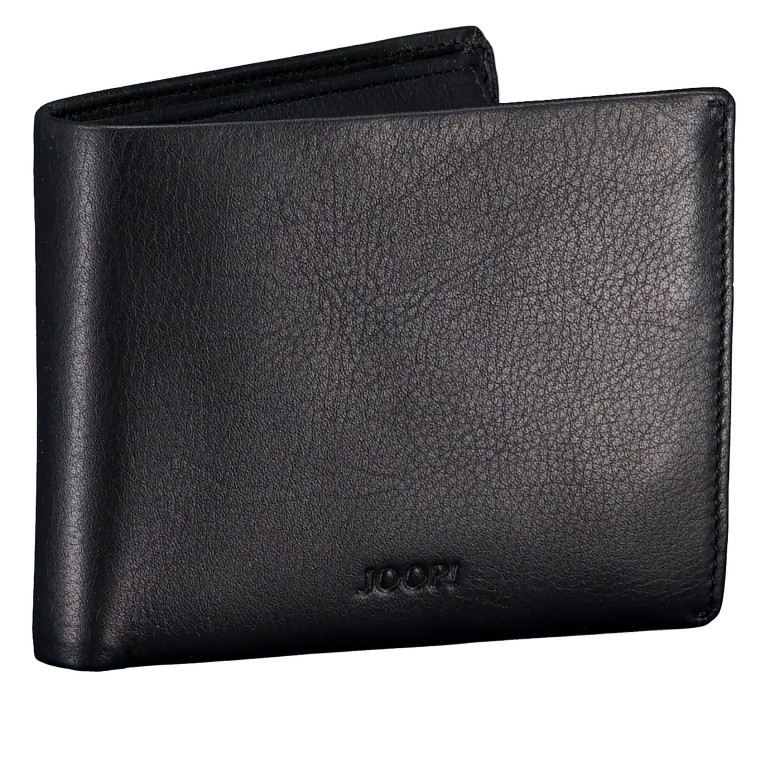 Geldbörse Orvieto Typhon MH9 Black, Farbe: schwarz, Marke: Joop!, EAN: 4048835275015, Abmessungen in cm: 12x9.5x2.5, Bild 2 von 4