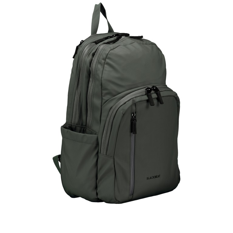 Rucksack BBRS02-B Dark Olive, Farbe: grün/oliv, Marke: Blackbeat, EAN: 4066727007087, Abmessungen in cm: 28x44x16, Bild 2 von 7
