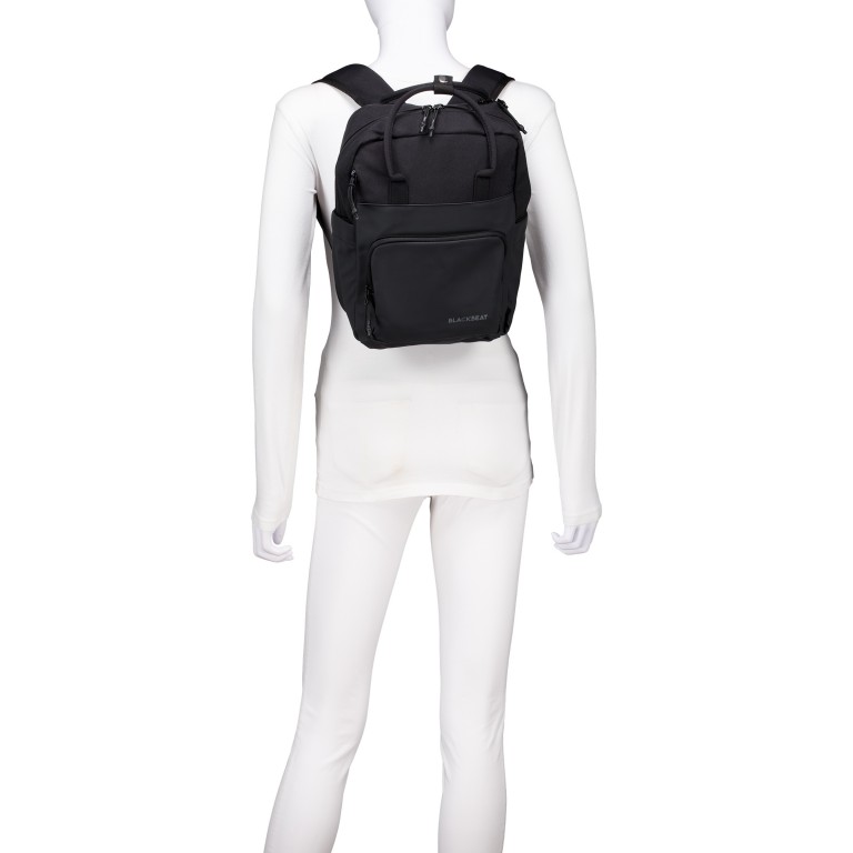 Rucksack BBRS55-S Black, Farbe: schwarz, Marke: Blackbeat, EAN: 4066727007094, Abmessungen in cm: 27x35x13, Bild 5 von 6