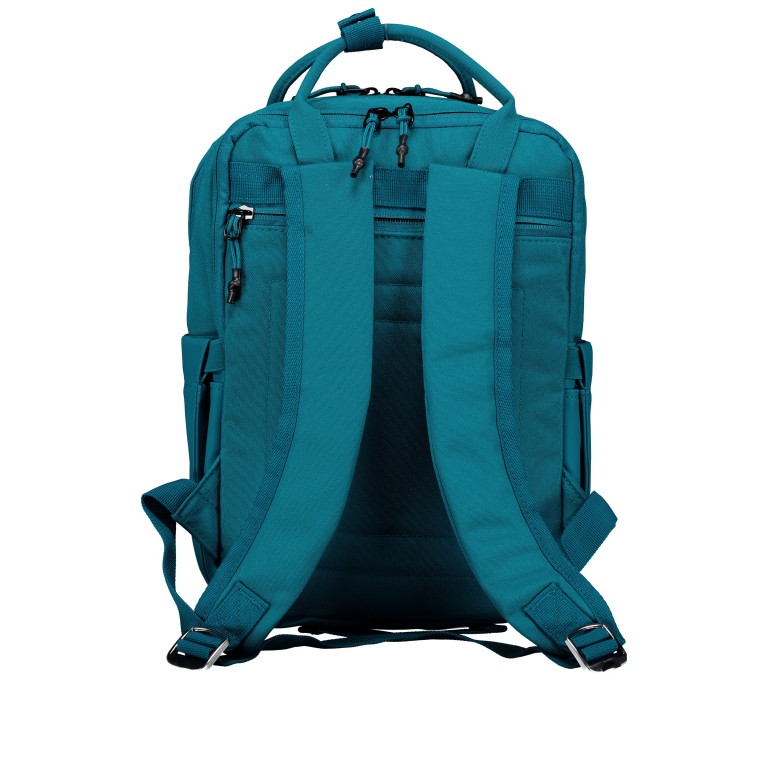 Rucksack BBRS55-S Transformative Teal, Farbe: blau/petrol, Marke: Blackbeat, EAN: 4066727007100, Abmessungen in cm: 27x35x13, Bild 4 von 6