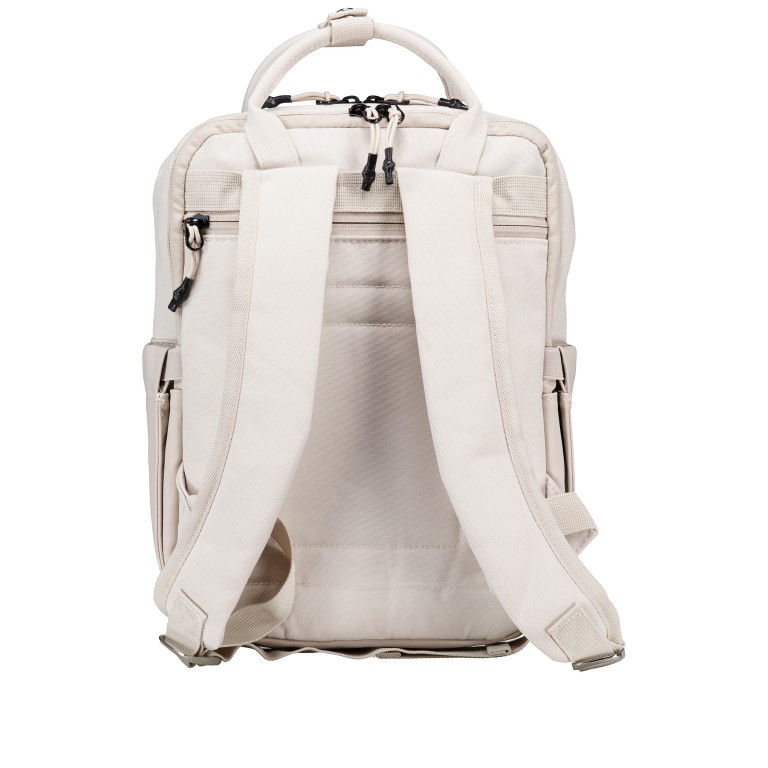 Rucksack BBRS55-S Beige, Farbe: beige, Marke: Blackbeat, EAN: 4066727007117, Abmessungen in cm: 27x35x13, Bild 4 von 6
