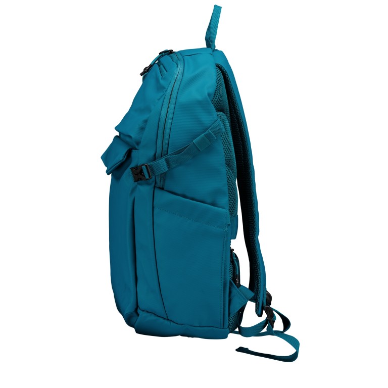 Rucksack BBRS103-B Transformative Teal, Farbe: blau/petrol, Marke: Blackbeat, EAN: 4066727007544, Abmessungen in cm: 30x47x15, Bild 3 von 6