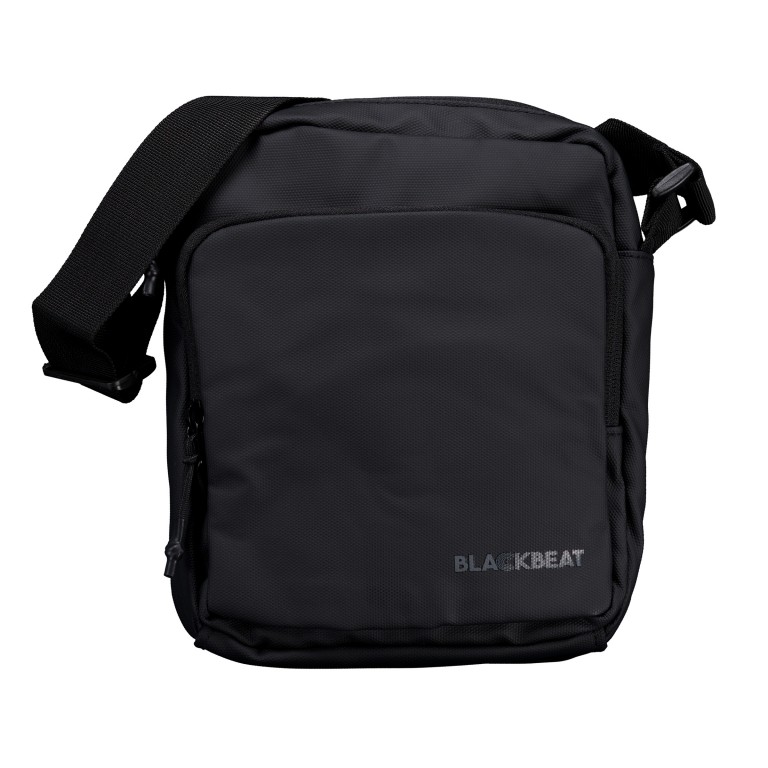 Umhängetasche Black, Farbe: schwarz, Marke: Blackbeat, EAN: 4066727007223, Abmessungen in cm: 19x24x7, Bild 1 von 6