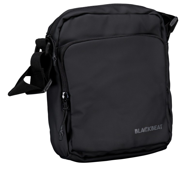 Umhängetasche Black, Farbe: schwarz, Marke: Blackbeat, EAN: 4066727007223, Abmessungen in cm: 19x24x7, Bild 2 von 6