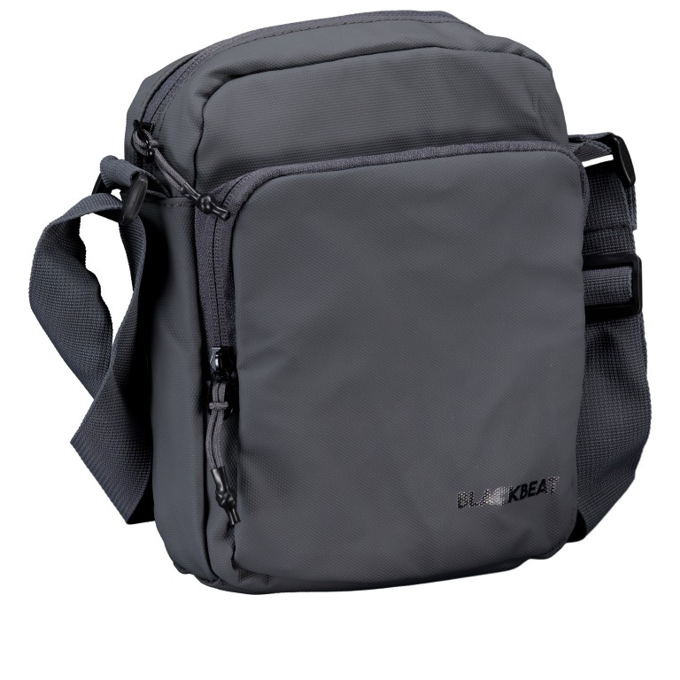 Umhängetasche Dark Grey, Farbe: grau, Marke: Blackbeat, EAN: 4066727007247, Abmessungen in cm: 19x24x7, Bild 2 von 6