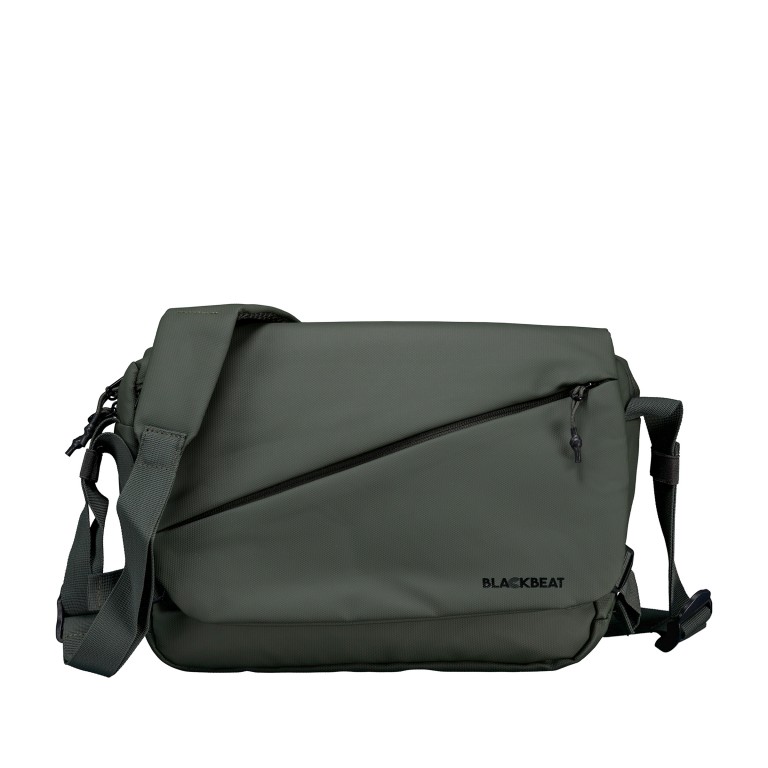 Umhängetasche BBCT17-M-B Olive, Farbe: grün/oliv, Marke: Blackbeat, EAN: 4066727007261, Abmessungen in cm: 34x27x8, Bild 1 von 6