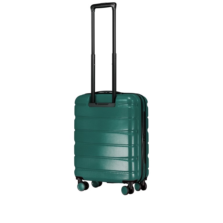 Koffer FLA13 erweiterbar Größe S Transformative Teal, Farbe: blau/petrol, Marke: Flanigan, EAN: 4066727007292, Abmessungen in cm: 40x53x22, Bild 6 von 9