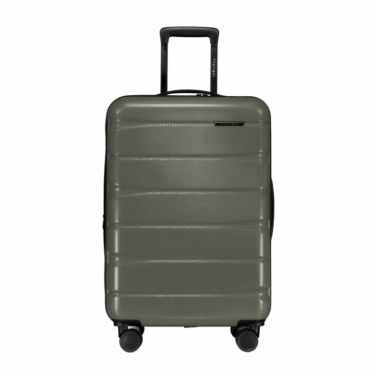 Koffer FLA13 erweiterbar Größe M Olive, Farbe: grün/oliv, Marke: Flanigan, EAN: 4066727007384, Abmessungen in cm: 44.5x66x28, Bild 1 von 9