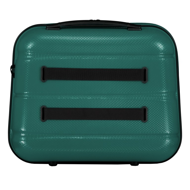 Kosmetikkoffer FLA13 mit Smart Sleeve Transformative Teal, Farbe: blau/petrol, Marke: Flanigan, EAN: 4066727007322, Abmessungen in cm: 36x29x19, Bild 3 von 7
