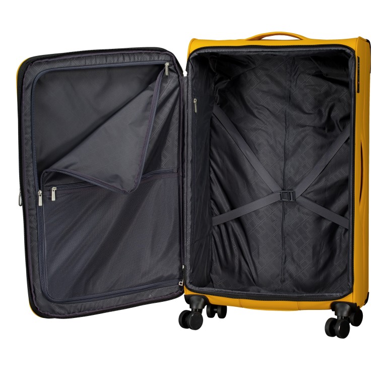 Trolley T27 Größe 80 cm Dark Yellow Black, Farbe: gelb, Marke: Franky, EAN: 4251885988846, Abmessungen in cm: 46x80x28, Bild 8 von 8