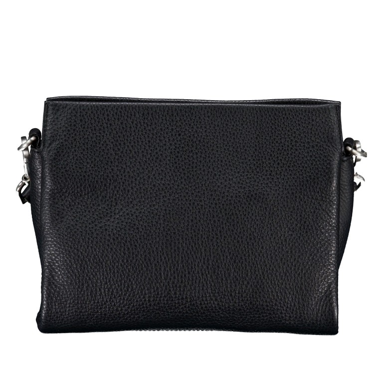 Umhängetasche Black, Farbe: schwarz, Marke: Hausfelder Manufaktur, EAN: 4065646025813, Abmessungen in cm: 23x18x10, Bild 3 von 6