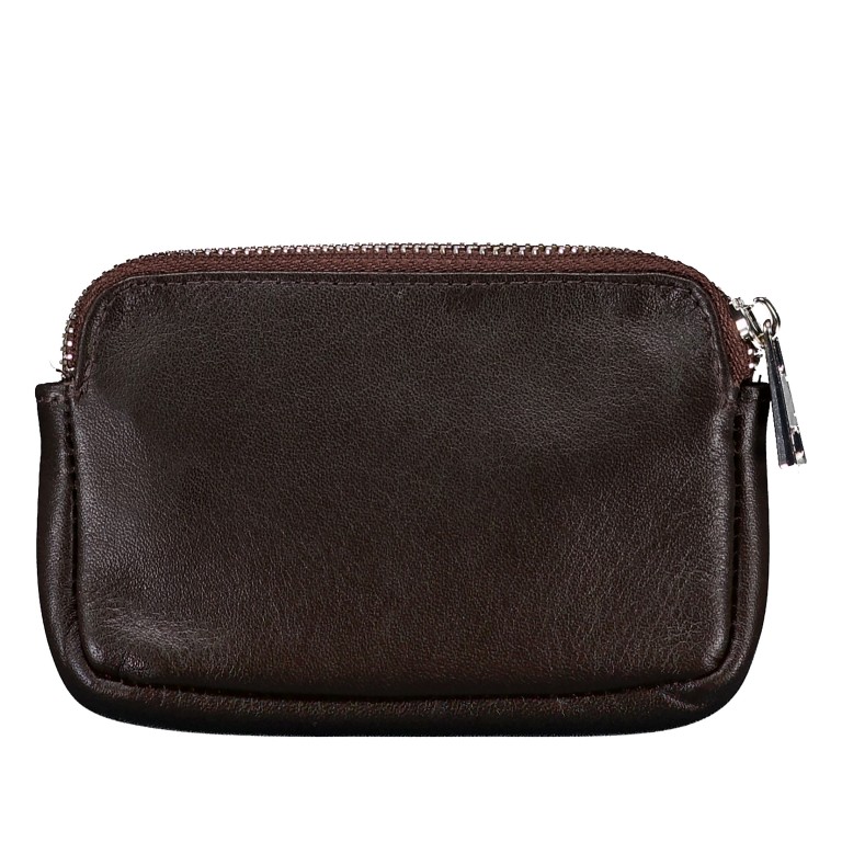 Schlüsseletui Nappa Brown, Farbe: braun, Marke: Hausfelder Manufaktur, EAN: 4065646026094, Abmessungen in cm: 12x8x1.5, Bild 3 von 4