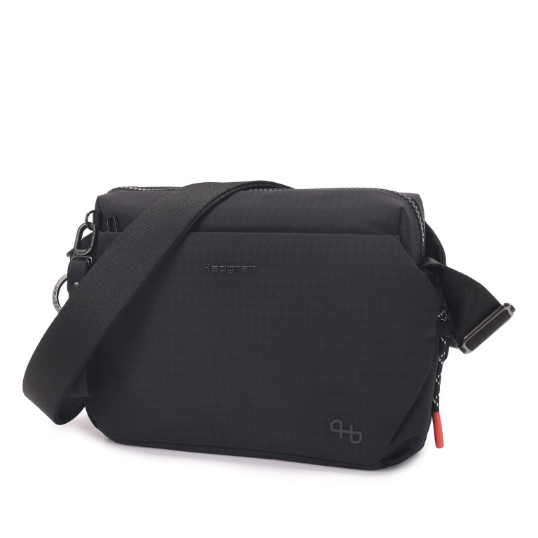 Umhängetasche String Kosho Black, Farbe: schwarz, Marke: Hedgren, EAN: 5413507234949, Abmessungen in cm: 22x18.5x9.5, Bild 2 von 9