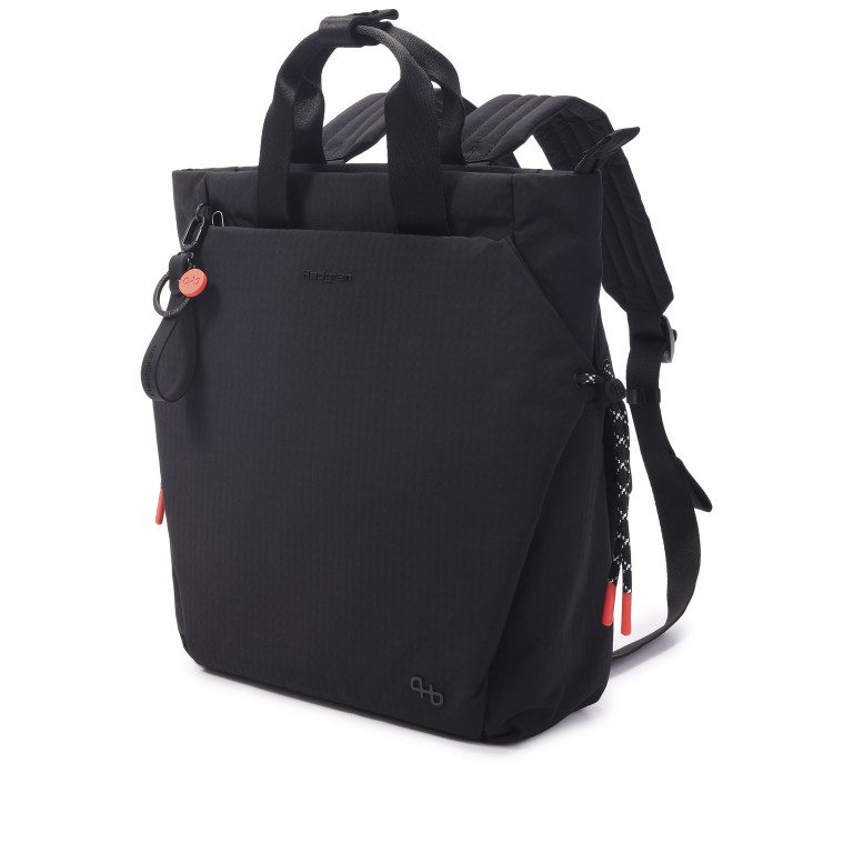 Rucksack String Norio Black, Farbe: schwarz, Marke: Hedgren, EAN: 5413507235090, Abmessungen in cm: 25x31x9, Bild 2 von 9