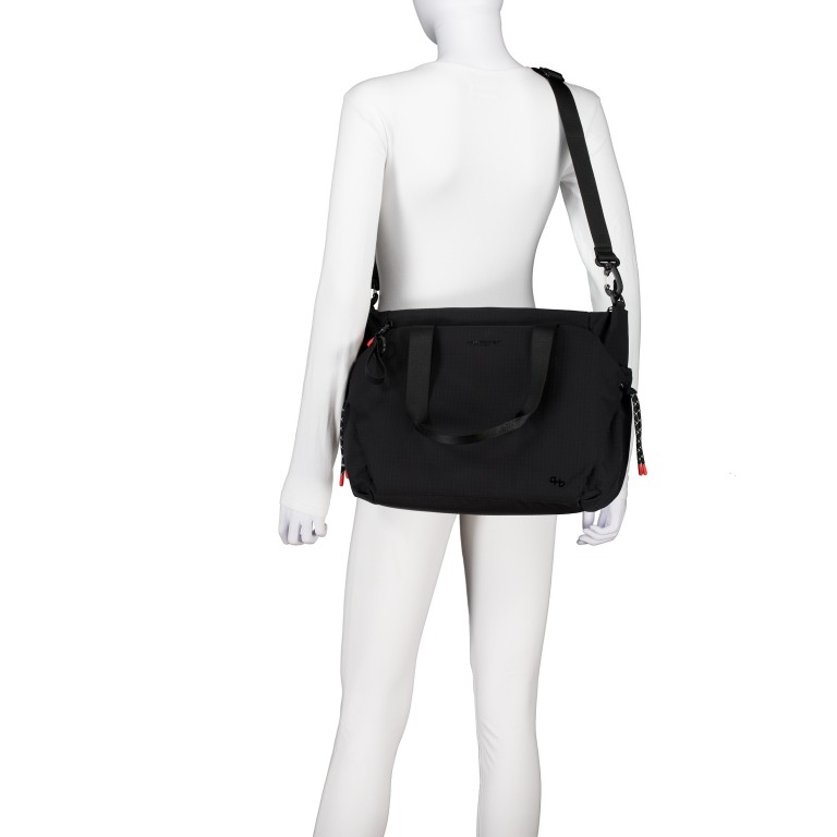 Tasche String Satoshi Laptop 14 Zoll Black, Farbe: schwarz, Marke: Hedgren, EAN: 5413507235199, Abmessungen in cm: 35x30x14.5, Bild 7 von 10