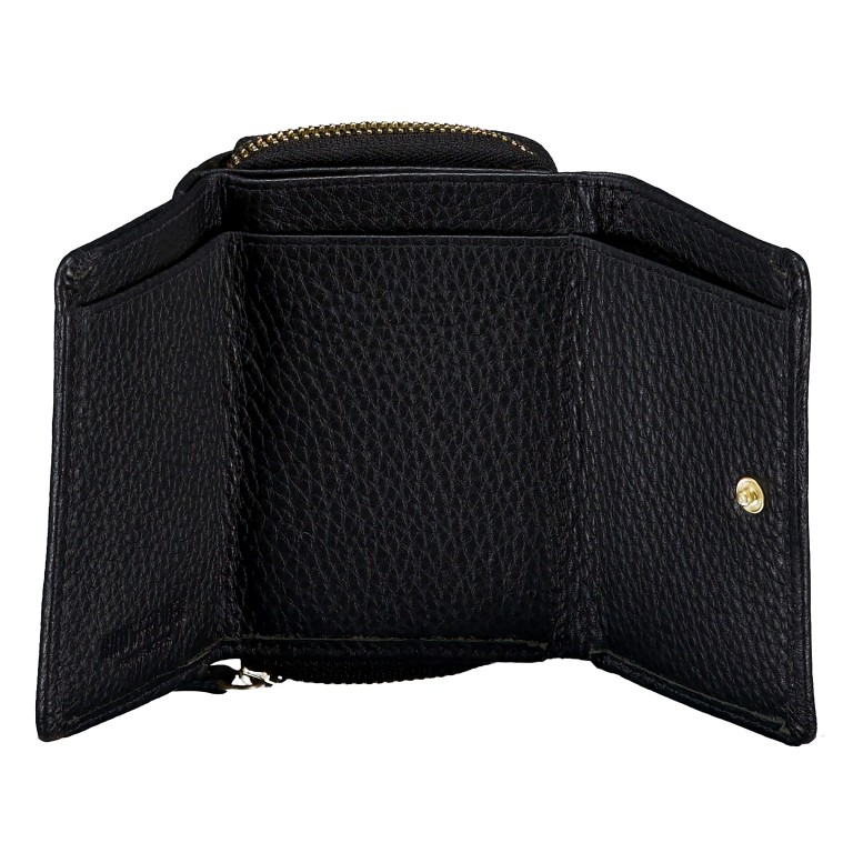 Geldbörse mit RFID-Schutz Black, Farbe: schwarz, Marke: Hausfelder Manufaktur, EAN: 4065646026179, Abmessungen in cm: 8x11x2.5, Bild 4 von 4