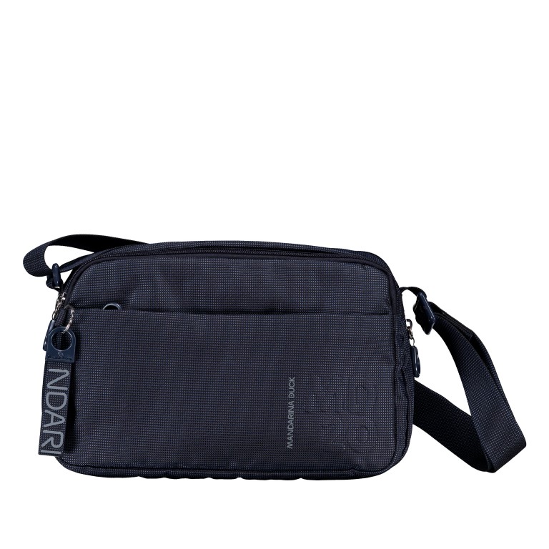 Umhängetasche MD20 QMT48 Scarab, Farbe: blau/petrol, Marke: Mandarina Duck, EAN: 8032803853752, Abmessungen in cm: 28x19.5x9, Bild 1 von 6