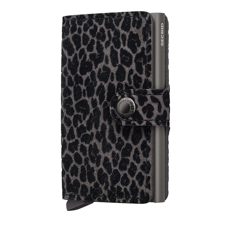 Mini-Geldbörse Miniwallet Leo Leo Grey, Farbe: grau, Marke: Secrid, EAN: 8721077501055, Abmessungen in cm: 6.8x10.2x2.1, Bild 1 von 5