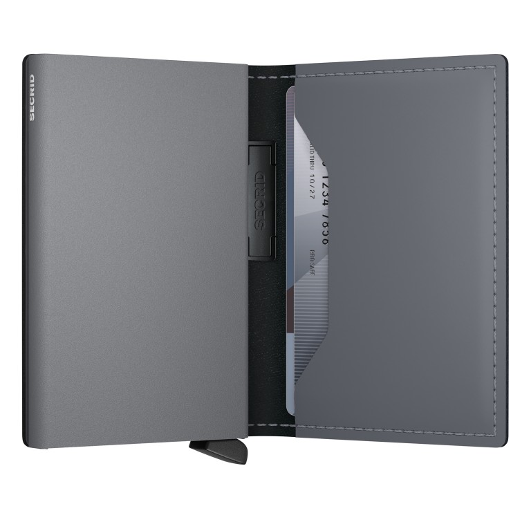 Geldbörse Bandwallet Matte Grey Grey, Farbe: grau, Marke: Secrid, EAN: 8721077500959, Abmessungen in cm: 6.8x10.3x1.9, Bild 3 von 5