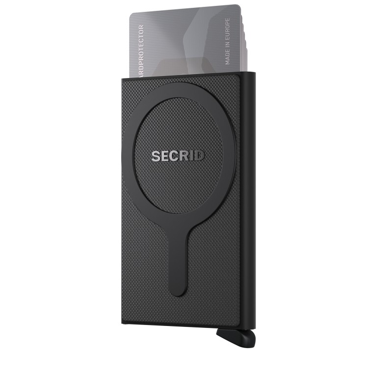Kartenetui Cardprotector für MagSafe Black, Farbe: schwarz, Marke: Secrid, EAN: 8721077501383, Abmessungen in cm: 6.3x10.2x1.05, Bild 1 von 3