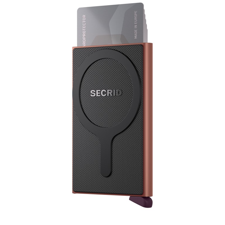 Kartenetui Cardprotector für MagSafe Rose, Farbe: rosa/pink, Marke: Secrid, EAN: 8721077501413, Abmessungen in cm: 6.3x10.2x1.05, Bild 1 von 3