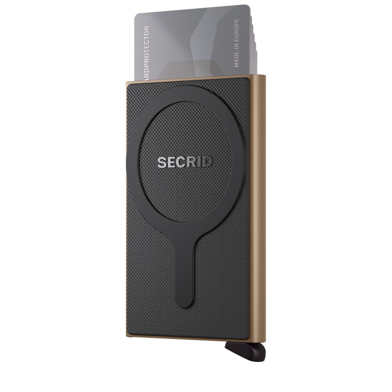 Kartenetui Cardprotector für MagSafe Sand, Farbe: beige, Marke: Secrid, EAN: 8721077501420, Abmessungen in cm: 6.3x10.2x1.05, Bild 1 von 3