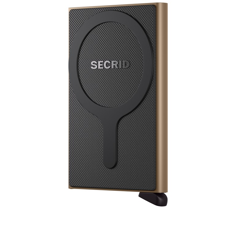 Kartenetui Cardprotector für MagSafe Sand, Farbe: beige, Marke: Secrid, EAN: 8721077501420, Abmessungen in cm: 6.3x10.2x1.05, Bild 2 von 3