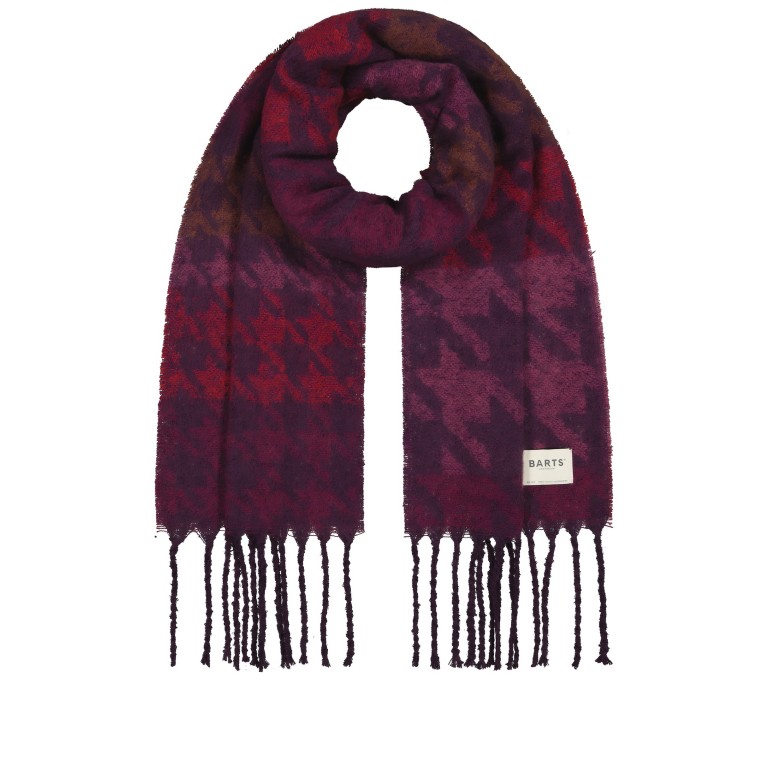 Schal Landina Aubergine, Farbe: rot/weinrot, Marke: Barts, EAN: 8717457987298, Abmessungen in cm: 35x200x0.5, Bild 1 von 1
