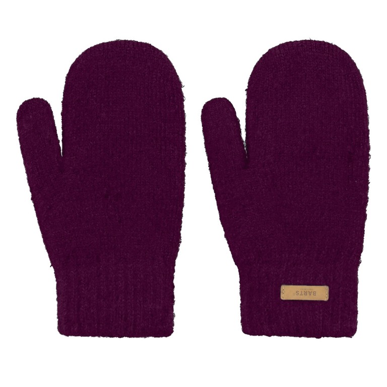 Fäustlinge Witzia Doubleface ONE-SIZE Aubergine, Farbe: rot/weinrot, Marke: Barts, EAN: 8721121001548, Bild 1 von 3