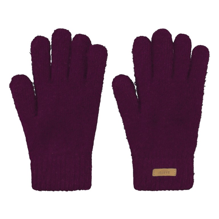 Handschuhe Witzia Damen ONE-SIZE Aubergine, Farbe: rot/weinrot, Marke: Barts, EAN: 8721121001531, Bild 1 von 3