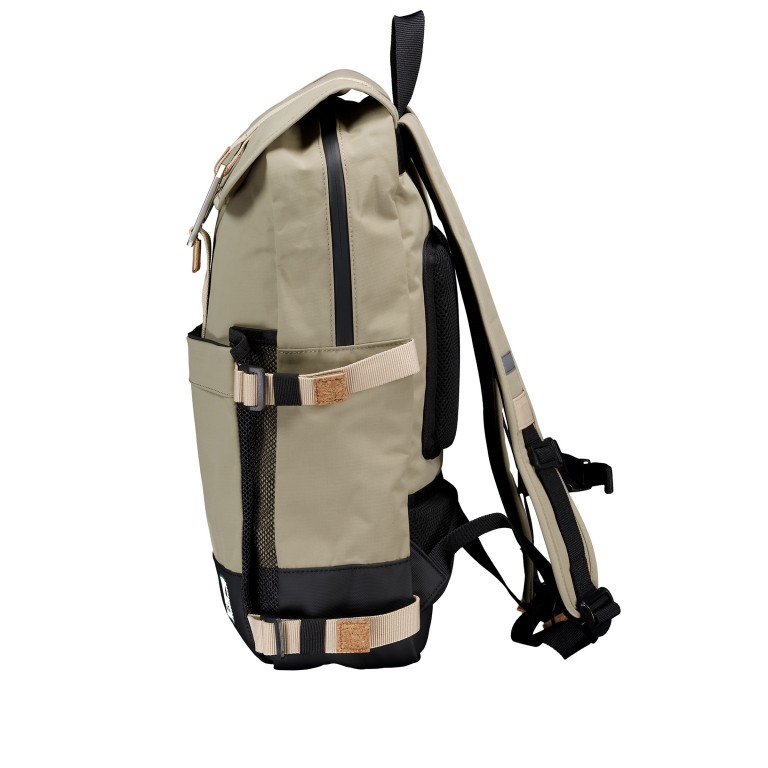 Rucksack Commuter mit Laptopfach 13 Zoll Sand, Farbe: beige, Marke: Faguo, EAN: 3666868053755, Abmessungen in cm: 27.5x43x11, Bild 2 von 8