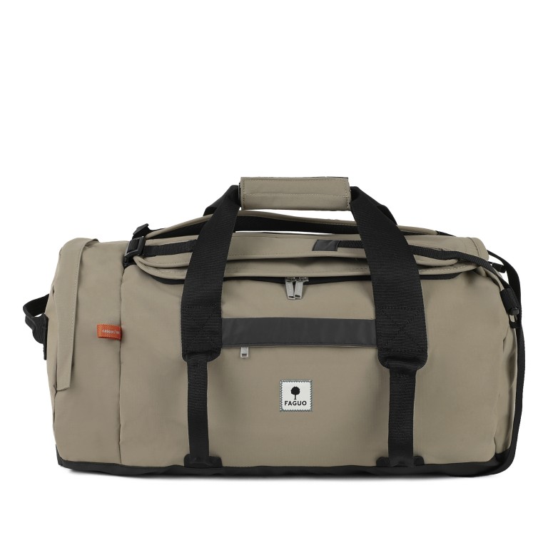 Reisetasche / Rucksack Big Duffle Sand, Farbe: beige, Marke: Faguo, EAN: 3666868053793, Abmessungen in cm: 55x32x32, Bild 1 von 8