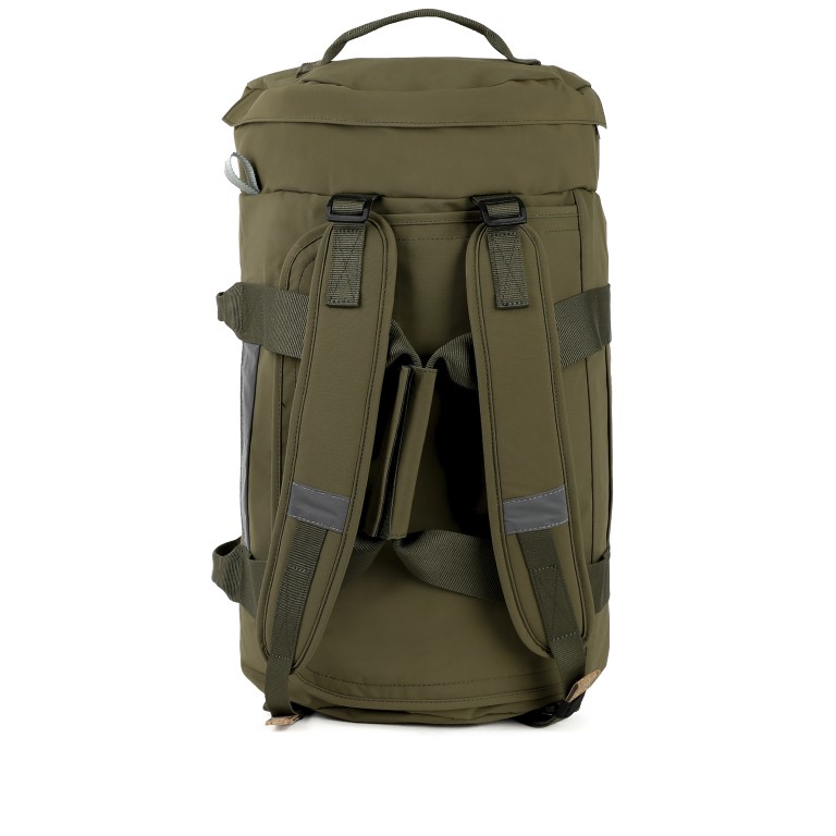Reisetasche / Rucksack Big Duffle Oliv, Farbe: grün/oliv, Marke: Faguo, EAN: 3666868053809, Abmessungen in cm: 55x32x32, Bild 3 von 8