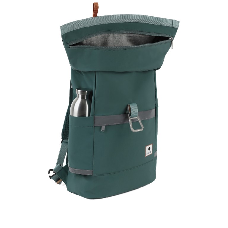 Rucksack Cycling mit Laptopfach 15 Zoll Grün, Farbe: grün/oliv, Marke: Faguo, EAN: 3666868053717, Abmessungen in cm: 28x46x12.5, Bild 2 von 6