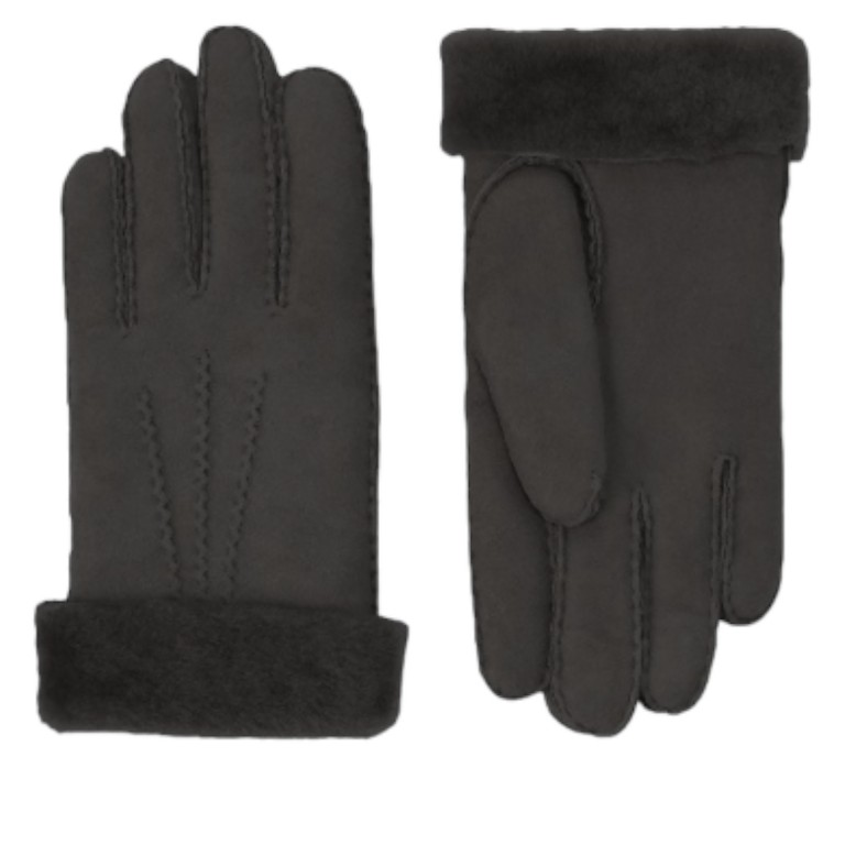 Handschuhe Ilvy Lammfell für Damen Größe 8,5 Black, Farbe: schwarz, Marke: Kessler, EAN: 4250042541801, Bild 1 von 4