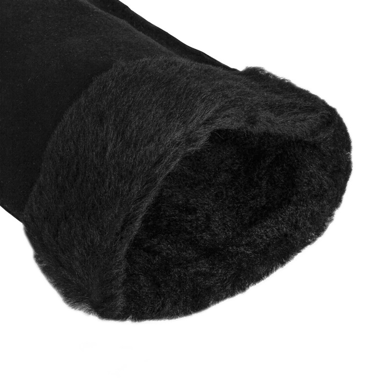 Fäustlinge Grit Lammfell für Damen Größe 8,5 Black, Farbe: schwarz, Marke: Kessler, EAN: 4250042544109, Bild 2 von 3