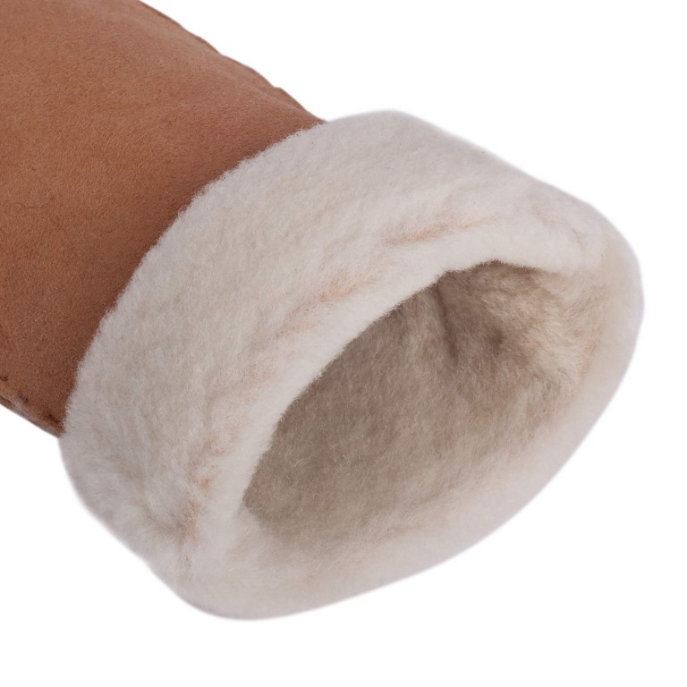 Fäustlinge Grit Lammfell für Damen Größe 8 Honey, Farbe: cognac, Marke: Kessler, EAN: 4250042517653, Bild 2 von 3